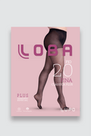 Meia-Calça Plus Size 20 Fios