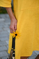 Vestido Linho Sunset