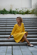 Vestido Linho Sunset