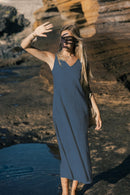 Vestido Linho Pôr do Sol