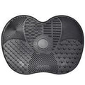 Escova de Silicone Para Limpeza de Pincel Maquiagem
