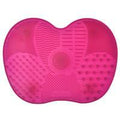 Escova de Silicone Para Limpeza de Pincel Maquiagem